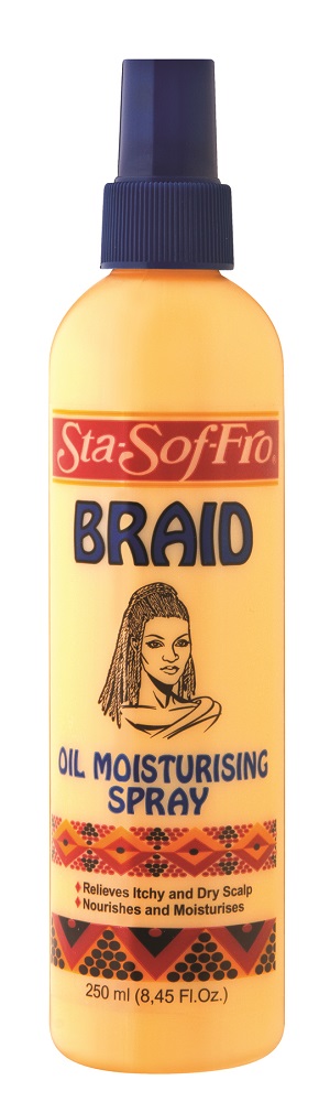 Sta-Sof-Fro Braid Oil Moisturiser Spray – 250ml Sta-Sof-Fro Braid Oil Moisturiser Spray – 250ml