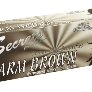 Secrets Cream Colour Warm Brown – 50ml Secrets Cream Colour Warm Brown – 50ml