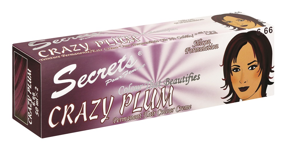 Secrets Cream Colour Crazy Plum – 50ml Secrets Cream Colour Crazy Plum – 50ml