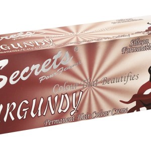 Secrets Cream Colour Burgundy – 50ml Secrets Cream Colour Burgundy – 50ml