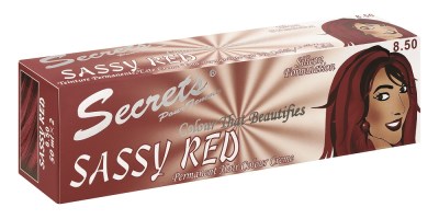 Secrets Cream Colour Sassy Red – 50ml Secrets Cream Colour Sassy Red – 50ml