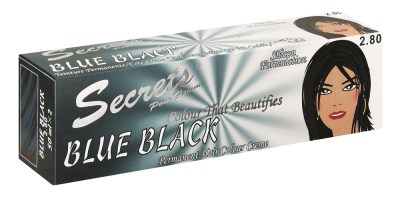 Secrets Cream Colour Blue Black – 50ml Secrets Cream Colour Blue Black – 50ml