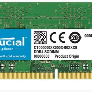 Crucial 8GB DDR4 2666Mhz So-Dimm Single Rank Crucial 8GB DDR4 2666Mhz So-Dimm Single Rank