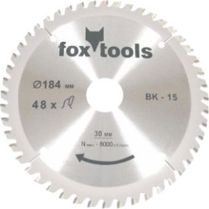 Fox Circular Saw Blade S/Pro Alum 184X30X48T Fox Circular Saw Blade S/Pro Alum 184X30X48T
