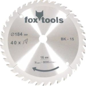 Fox Circular Saw Blade S/ProTCT 184X16X24T Fox Circular Saw Blade S/ProTCT 184X16X24T