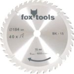 Fox Circular Saw Blade S/ProTCT 184X30X40T Fox Circular Saw Blade S/ProTCT 184X30X40T