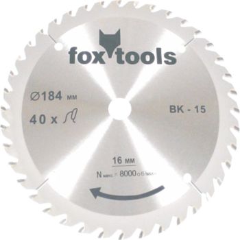Fox Circular Saw Blade S/ProTCT 203X30X24T Fox Circular Saw Blade S/ProTCT 203X30X24T