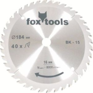 Fox Circular Saw Blade S/ProTCT 254X30X40T Fox Circular Saw Blade S/ProTCT 254X30X40T