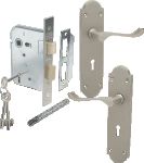 Mackie Handle Vic Gbl Scrl S/Chr Cyl 1St Mackie Handle Vic Gbl Scrl S/Chr Cyl 1St