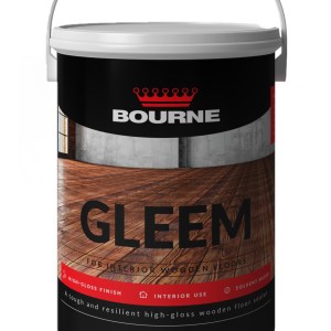 Bourne Gleem High Gloss Interior Wooden Floor Sealer 5lt Bourne Gleem High Gloss Interior Wooden Floor Sealer 5lt