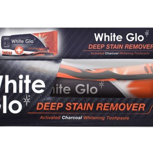 White Glo Charcoal Toothpaste – Black & Red White Glo Charcoal Toothpaste – Black & Red