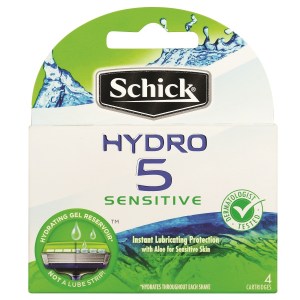 Schick Hydro 5 Sensitive Refill 4’s Schick Hydro 5 Sensitive Refill 4’s