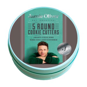 Jamie Oliver – Round Cookie Cutters – Set of 5 Jamie Oliver – Round Cookie Cutters – Set of 5