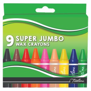 Treeline Wax Crayons Super Jumbo 9 Piece Treeline Wax Crayons Super Jumbo 9 Piece