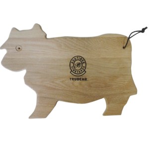Trudeau Oak Cow Serving Board Trudeau Oak Cow Serving Board