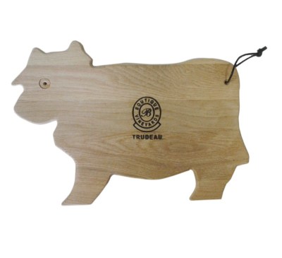 Trudeau Oak Cow Serving Board Trudeau Oak Cow Serving Board