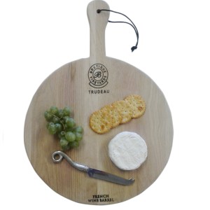 Trudeau Small Round Serving Board with Handles Trudeau Small Round Serving Board with Handles