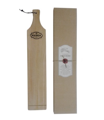 Maison Large Baguette Handle Serving Board & Wine Staves Gift Set – Light Maison Large Baguette Handle Serving Board & Wine Staves Gift Set – Light