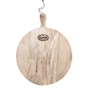 Maison Large Round Serving Board with Handle Maison Large Round Serving Board with Handle