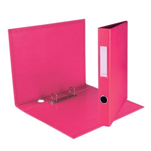 Treeline Ringbinders Pink PVC 25mm Spine Treeline Ringbinders Pink PVC 25mm Spine