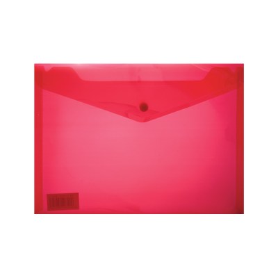 Treeline Carry Folder A5 PVC Red With Stud Treeline Carry Folder A5 PVC Red With Stud