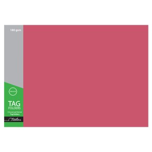 Treeline Tag Manilla Board Folder Red 2 Fold Foolscap – Pack of 100 Treeline Tag Manilla Board Folder Red 2 Fold Foolscap – Pack of 100