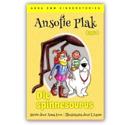 Afrikaanse Kinderstories (BOEK) – Ansofie Plak: Die spinnesourus – Boek 4 Afrikaanse Kinderstories (BOEK) – Ansofie Plak: Die spinnesourus – Boek 4