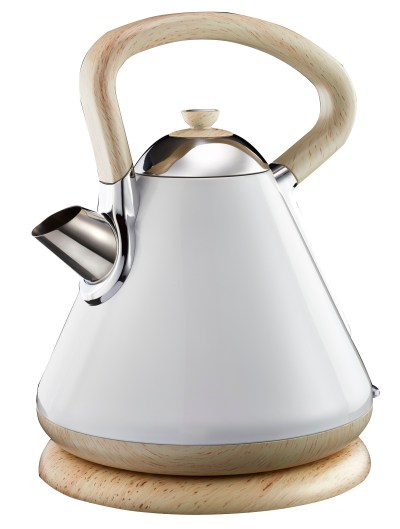 Russell Hobbs – 1.7L Kettle – White & Wood Russell Hobbs – 1.7L Kettle – White & Wood