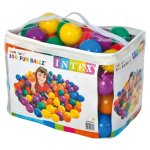 Intex Multi-coloured 100 Piece Fun Balls Intex Multi-coloured 100 Piece Fun Balls