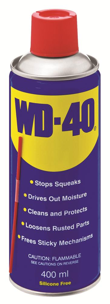 WD 40 Multi Purpose Lubricant Spray 400ml WD 40 Multi Purpose Lubricant Spray 400ml