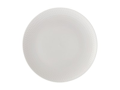 Maxwell & Williams – 23cm White Basics Diamonds Entree Plate Maxwell & Williams – 23cm White Basics Diamonds Entree Plate