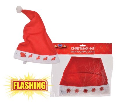 Christmas Dress Up – Santa Hat & Flash Starlights Christmas Dress Up – Santa Hat & Flash Starlights