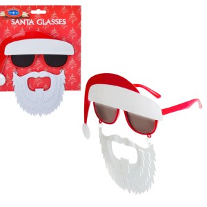 Christmas Dress Up – Santa Novelty Glasses Christmas Dress Up – Santa Novelty Glasses