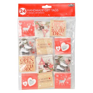 Christmas Stationery – Handmade Gift tags (20 Piece) Christmas Stationery – Handmade Gift tags (20 Piece)