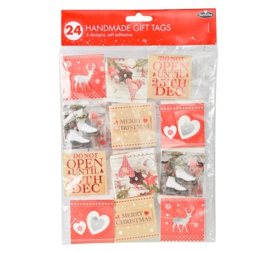Christmas Stationery – Handmade Gift tags (20 Piece) Christmas Stationery – Handmade Gift tags (20 Piece)