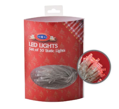 Christmas Lights: 50 LED Assorted (Battery Operated) Christmas Lights: 50 LED Assorted (Battery Operated)