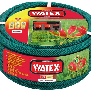 Watex 6 Year Garden Hose Pipe – 20mm x 20m With Fittings Watex 6 Year Garden Hose Pipe – 20mm x 20m With Fittings