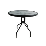 Seagull Tempered Glass Table 80cm Seagull Tempered Glass Table 80cm