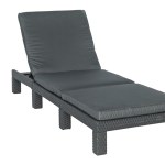 Seagull – Deluxe PE Rattan Lounger KD Seagull – Deluxe PE Rattan Lounger KD