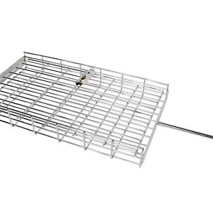 Flat Rotisserie Basket (Size: Standard) Flat Rotisserie Basket (Size: Standard)