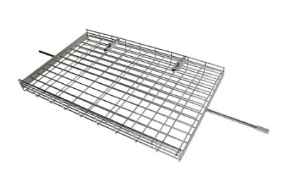 Flat Rotisserie Basket (Size: Large) Flat Rotisserie Basket (Size: Large)