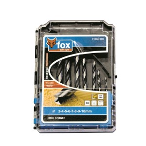Fox Tools – Wood Drill Bit – 3-10mm – Set of 8 Fox Tools – Wood Drill Bit – 3-10mm – Set of 8