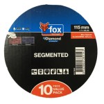 Fox Tools – Segmented 11500 Diamond Blades – Set of 10 Fox Tools – Segmented 11500 Diamond Blades – Set of 10