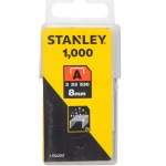 Stanley – Light-Duty Staples – 8mm x 1000 Pieces Stanley – Light-Duty Staples – 8mm x 1000 Pieces