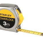 Stanley – Tape Power Lock – 3m x 1.3cm Stanley – Tape Power Lock – 3m x 1.3cm