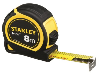 Stanley – Tape Tylon – 8m x 2.5cm Stanley – Tape Tylon – 8m x 2.5cm