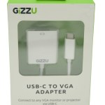 GIZZU USB-C To VGA Adapter – White GIZZU USB-C To VGA Adapter – White