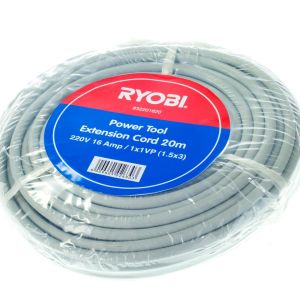 Ryobi – 220V Power Tool Extension Cord – 20m Ryobi – 220V Power Tool Extension Cord – 20m