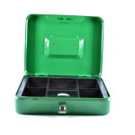 SourceDirect Steel Cash Money Box – Green SourceDirect Steel Cash Money Box – Green