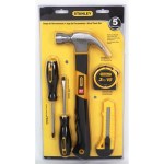 Stanley 5 Piece Hand Tool Set Stanley 5 Piece Hand Tool Set